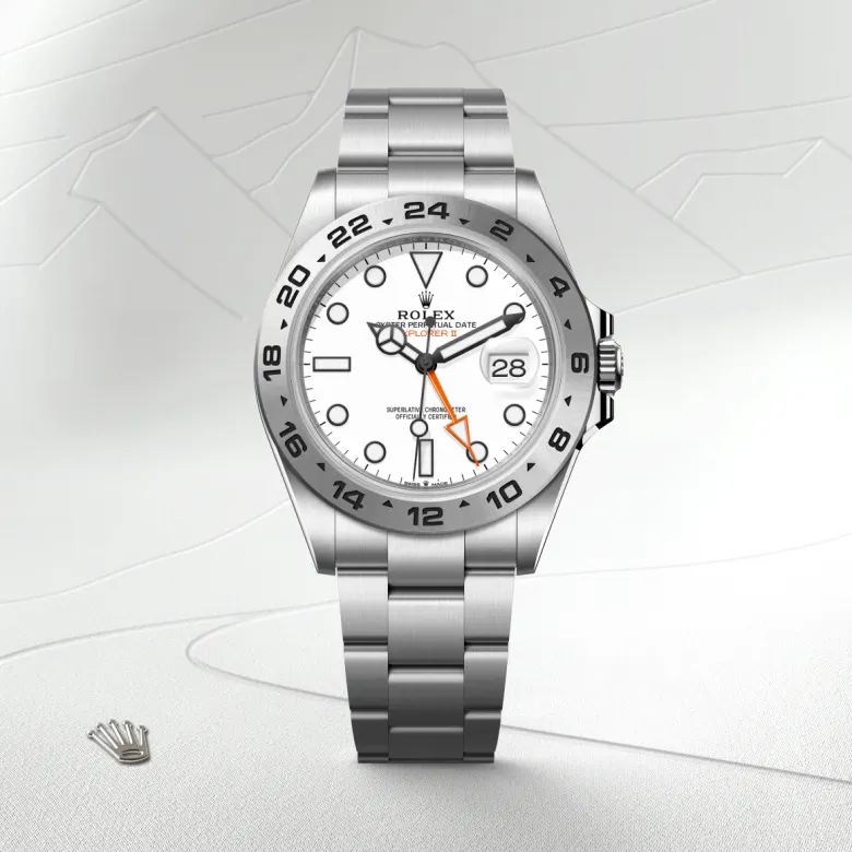 rolex Explorer II in Oystersteel M226570-0001* - Michaud