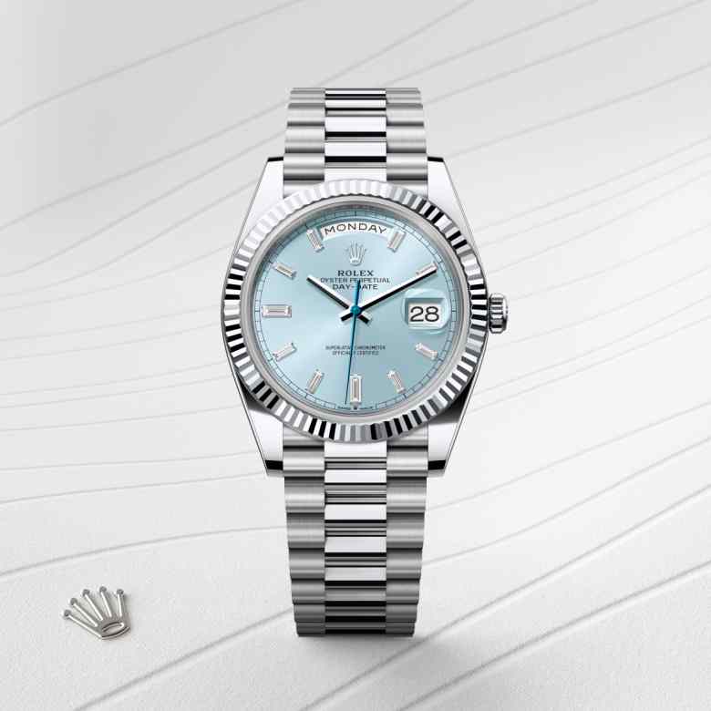 Rolex Day-Date 40 in Platine M228236-0006* - Michaud