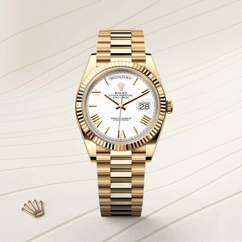 Rolex Day-Date 40 in 18 ct yellow gold M228238-0042* - Michaud