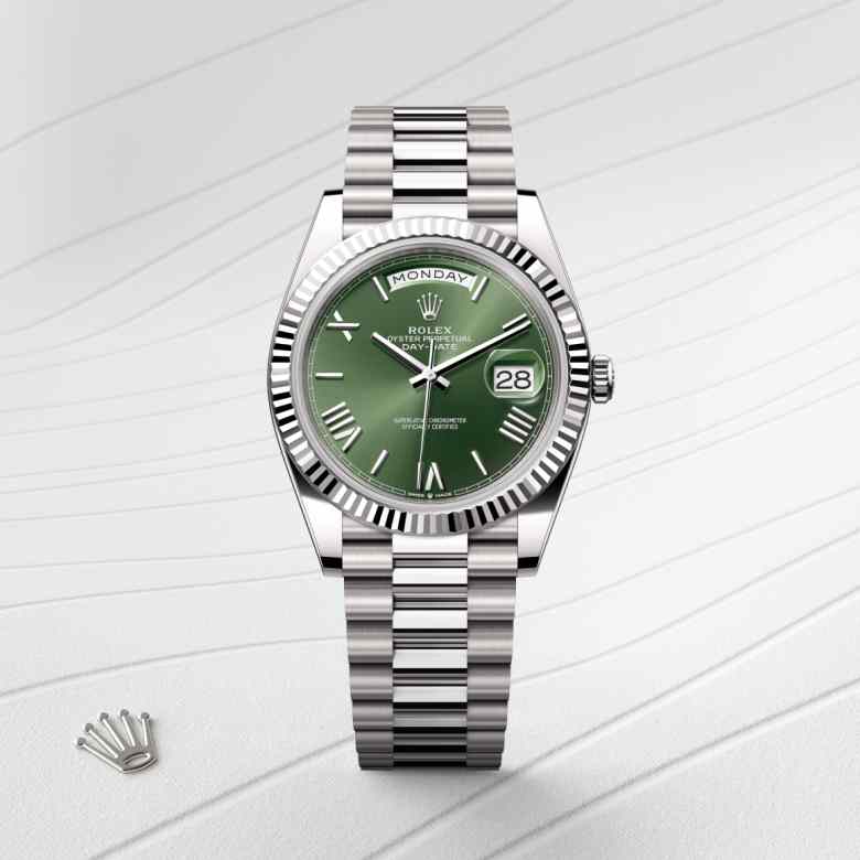 Rolex Day-Date 40 in Or gris 18 ct M228239-0033* - Michaud