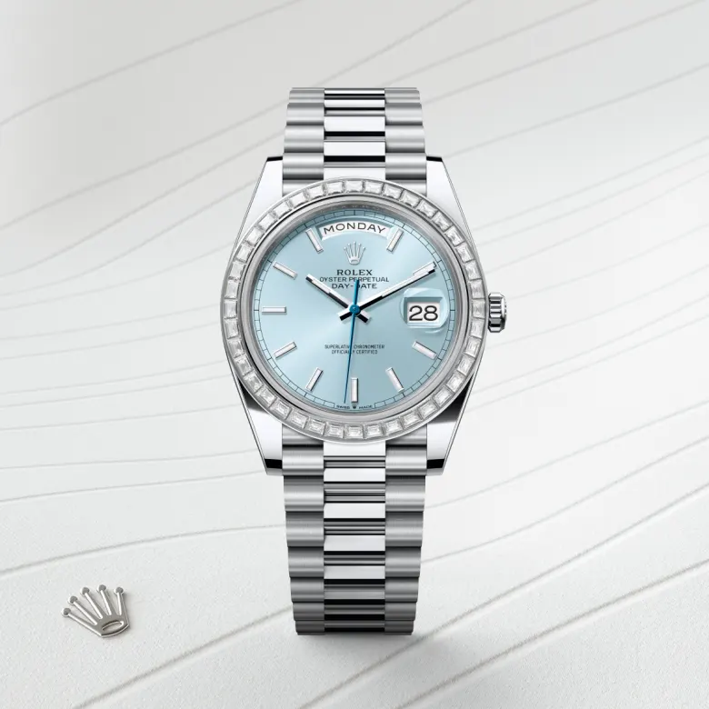 rolex Day-Date 40 in Platinum M228396TBR-0039* - Michaud