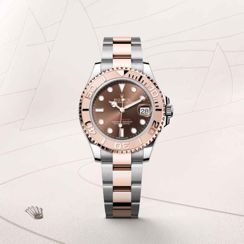 Rolex Yacht-Master 37 in Everose Rolesor - combination of Oystersteel and Everose gold M268621-0003* - Michaud