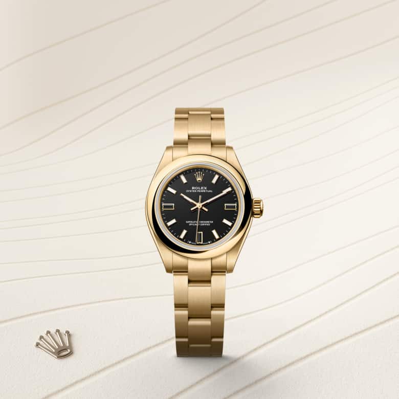 Rolex Oyster Perpetual 28 in 18 ct yellow gold M276208-0001* - Michaud