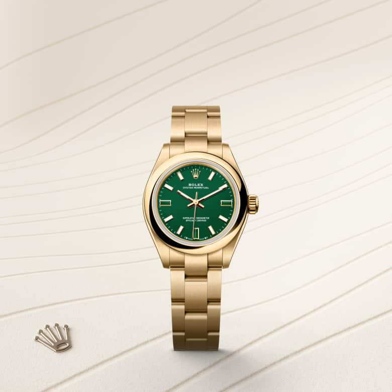 Rolex Oyster Perpetual 28 in 18 ct yellow gold M276208-0002* - Michaud