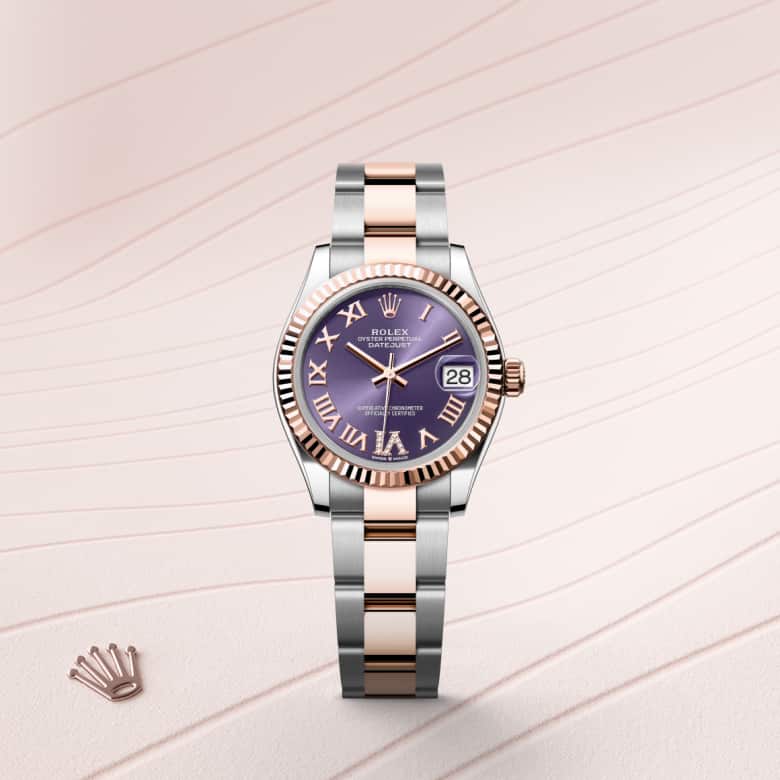 Rolex Datejust 31 in Rolesor Everose – combinaison d’acier Oystersteel et d’or Everose M278271-0019* - Michaud