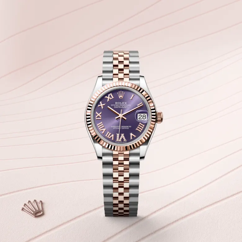 rolex Datejust 31 in Everose Rolesor - combination of Oystersteel and Everose gold M278271-0020* - Michaud