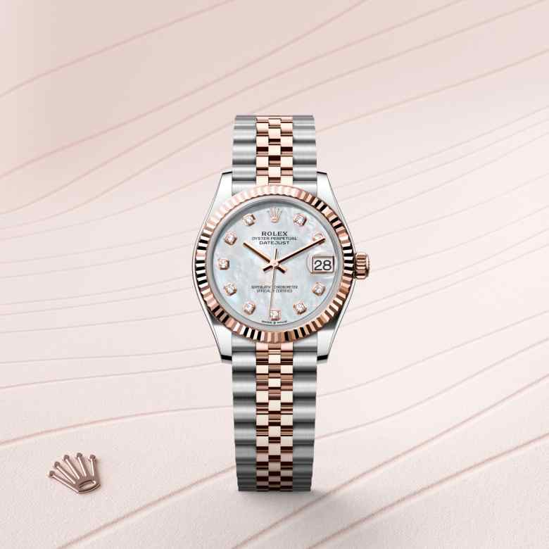 Rolex Datejust 31 in Rolesor Everose – combinaison d’acier Oystersteel et d’or Everose M278271-0026* - Michaud
