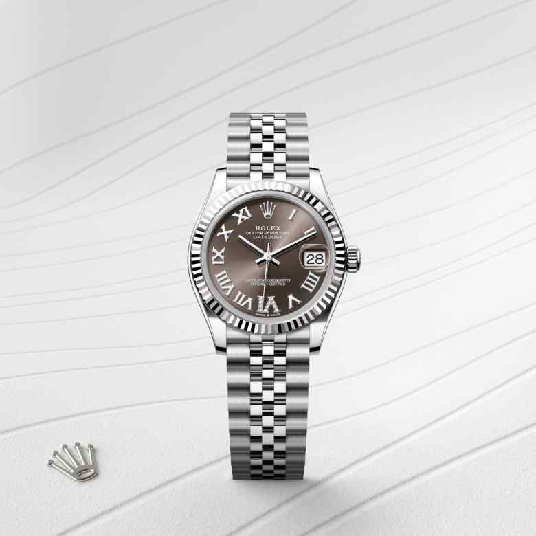 Rolex Datejust 31 in White Rolesor - combination of Oystersteel and white gold M278274-0028* - Michaud