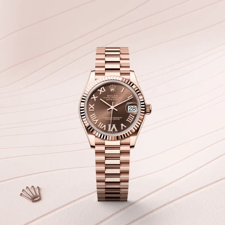 rolex Datejust 31 in Or Everose 18 ct M278275-0025* - Michaud