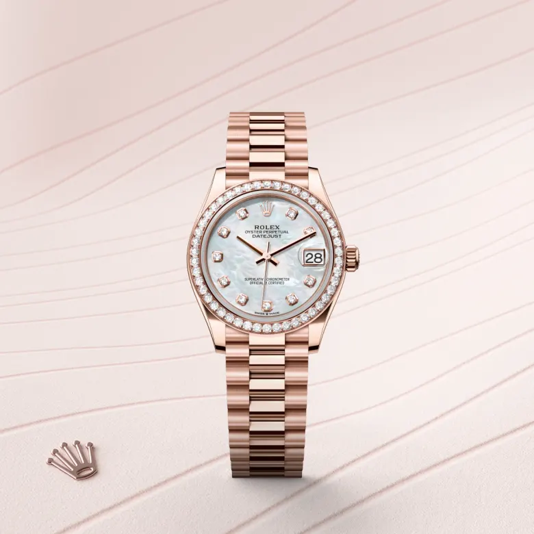 rolex Datejust 31 in 18 ct Everose gold M278285RBR-0005* - Michaud
