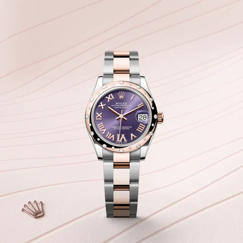 rolex Datejust 31 in Everose Rolesor - combination of Oystersteel and Everose gold M278341RBR-0019* - Michaud