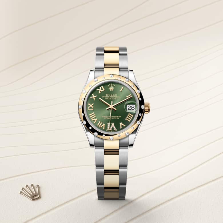 Rolex Datejust 31 in Yellow Rolesor - combination of Oystersteel and yellow gold M278343RBR-0015* - Michaud