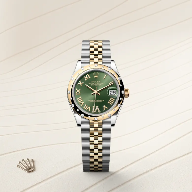 rolex Datejust 31 in Yellow Rolesor - combination of Oystersteel and yellow gold M278343RBR-0016* - Michaud