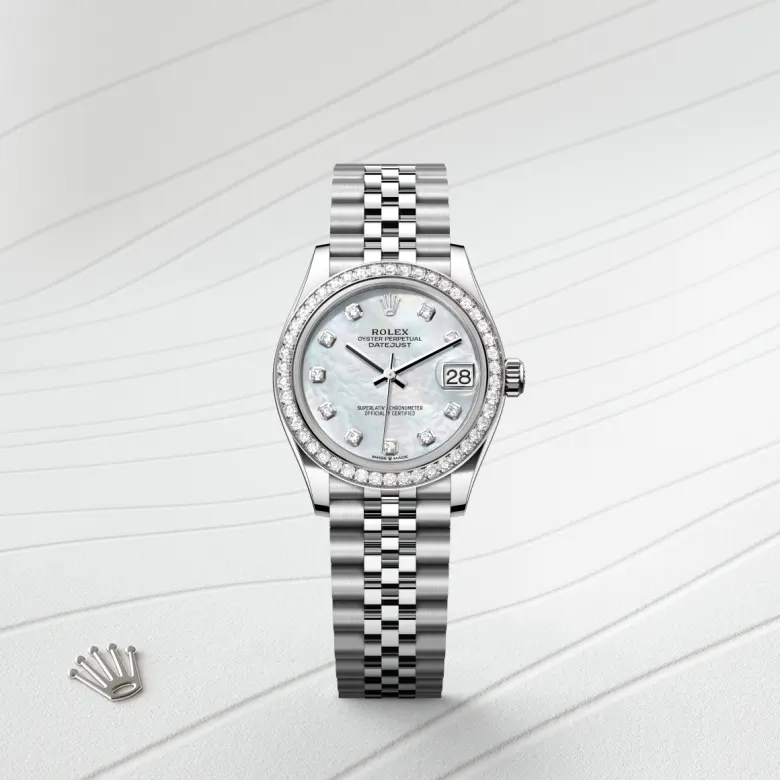 rolex Datejust 31 in Rolesor gris – combinaison d’acier Oystersteel et d’or gris M278384RBR-0008* - Michaud