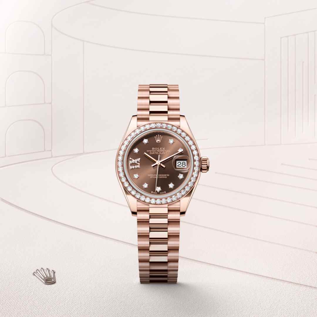 Rolex Lady-Datejust in Or Everose 18 ct M279135RBR-0001* - Michaud