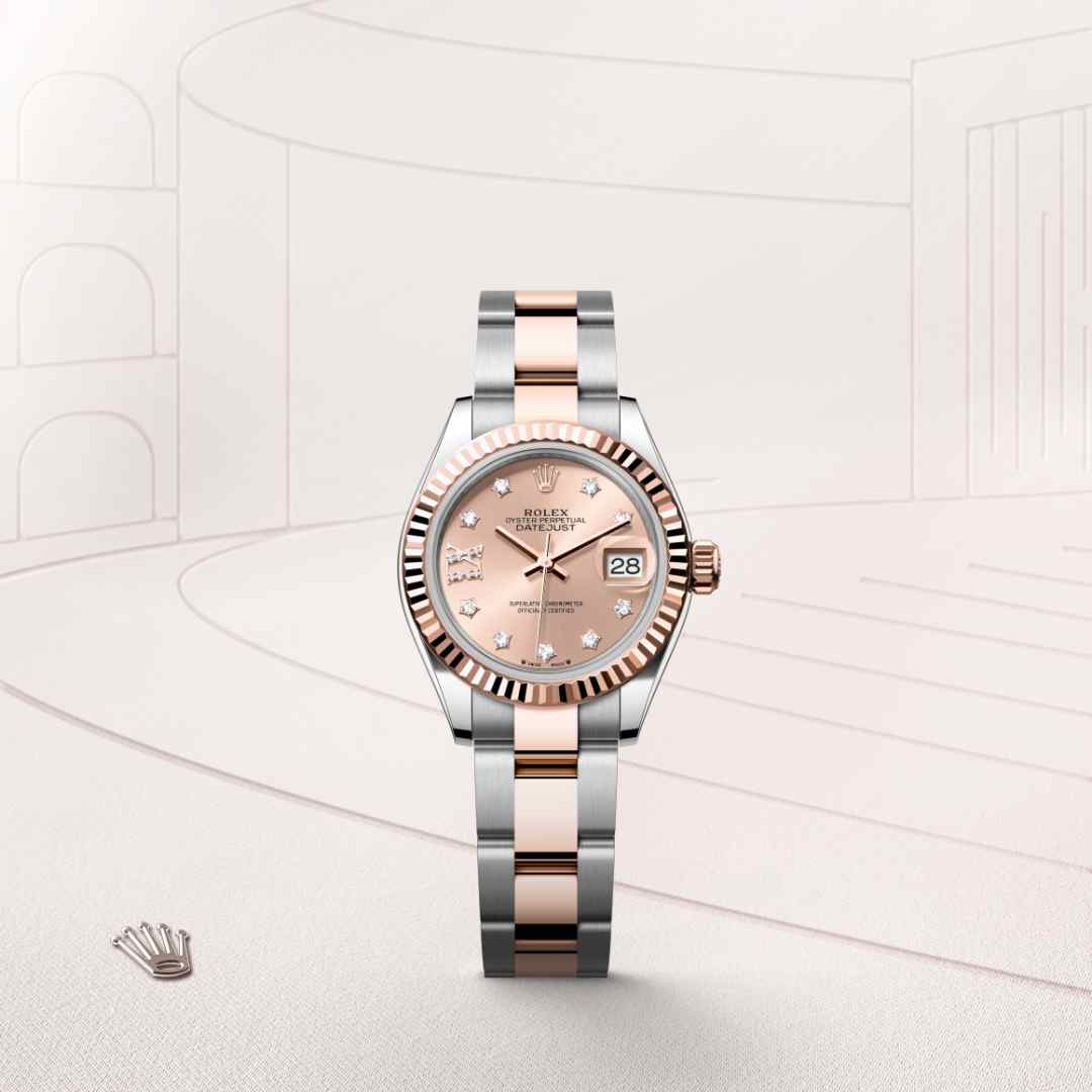Rolex Lady-Datejust in Rolesor Everose – combinaison d’acier Oystersteel et d’or Everose M279171-0028* - Michaud