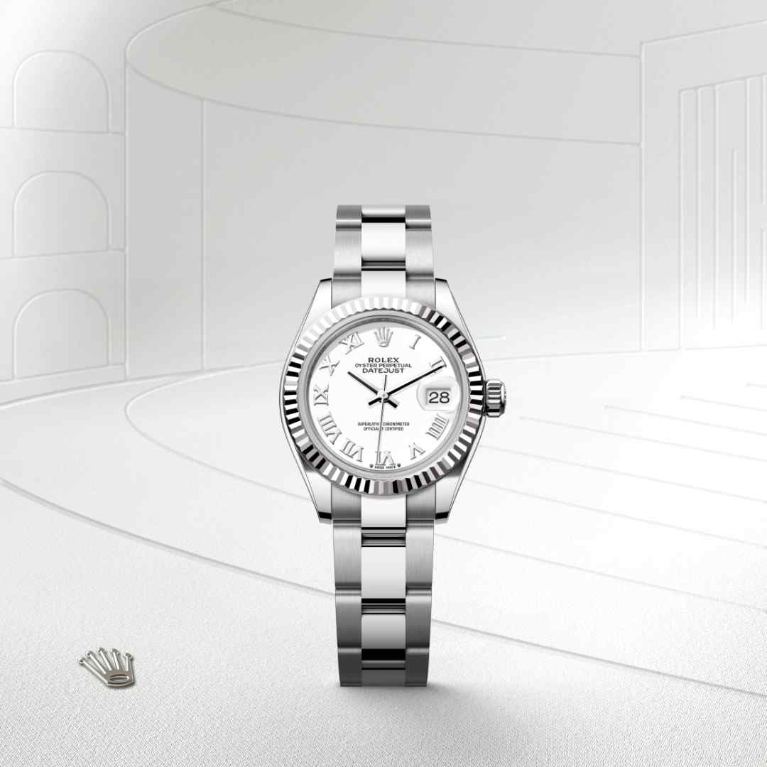 Rolex Lady-Datejust in White Rolesor - combination of Oystersteel and white gold M279174-0020* - Michaud