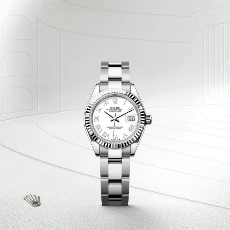 rolex Lady-Datejust in White Rolesor - combination of Oystersteel and white gold M279174-0020* - Michaud
