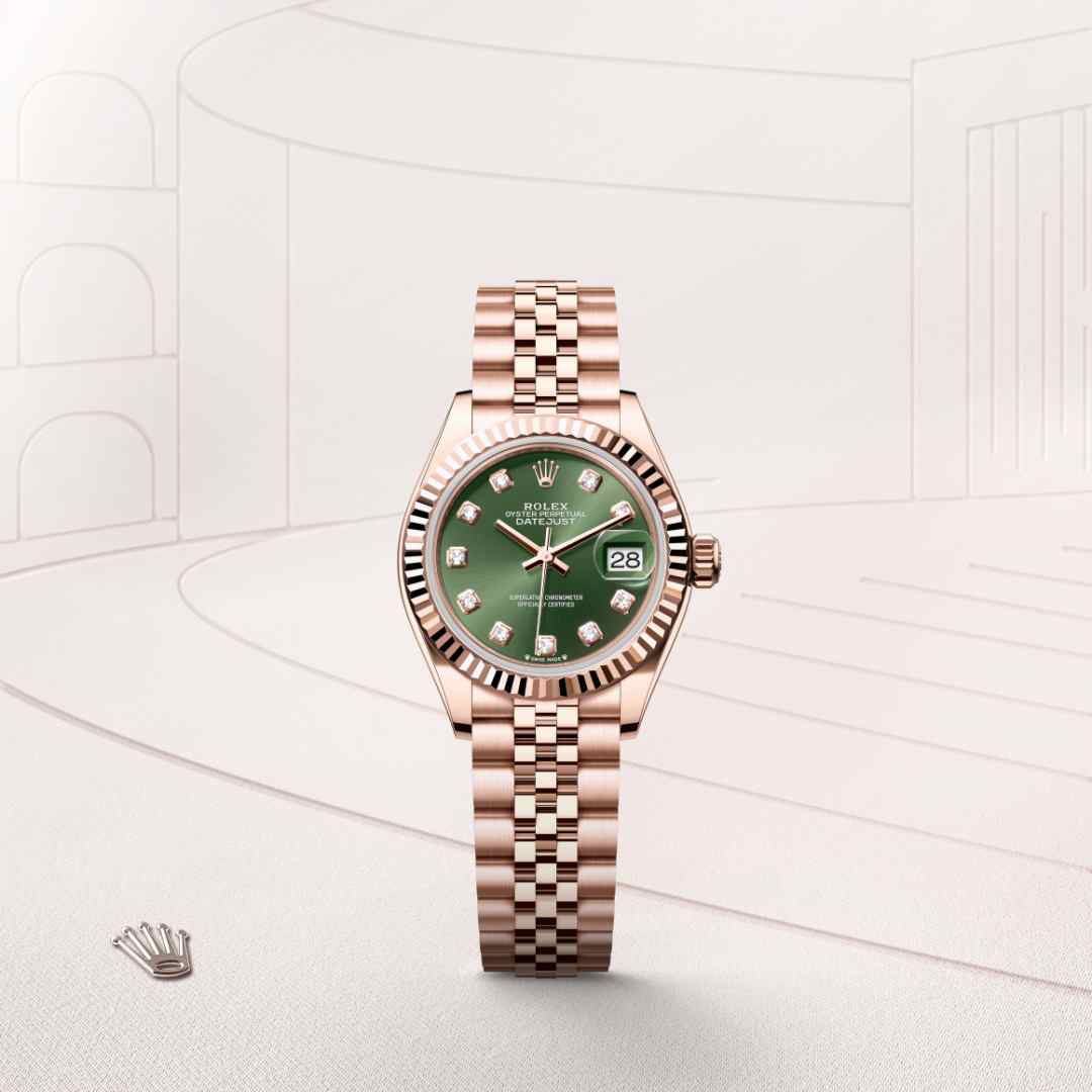 Rolex Lady-Datejust in 18 ct Everose gold M279175-0013* - Michaud