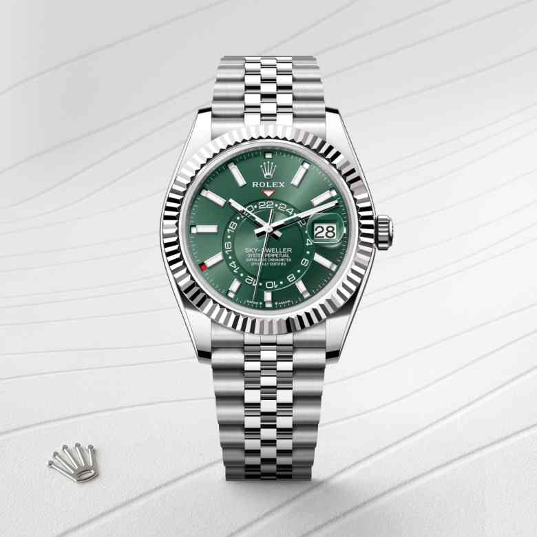 Rolex Sky-Dweller in Rolesor gris – combinaison d’acier Oystersteel et d’or gris M336934-0002* - Michaud