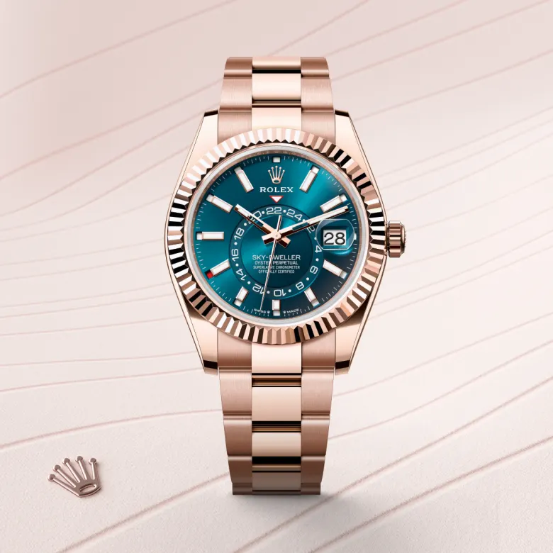 rolex Sky-Dweller in 18 ct Everose gold M336935-0001* - Michaud