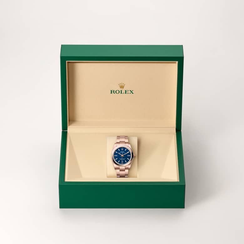 Rolex Oyster Perpetual 34 in Or Everose 18 ct M124205-0002* - Michaud
