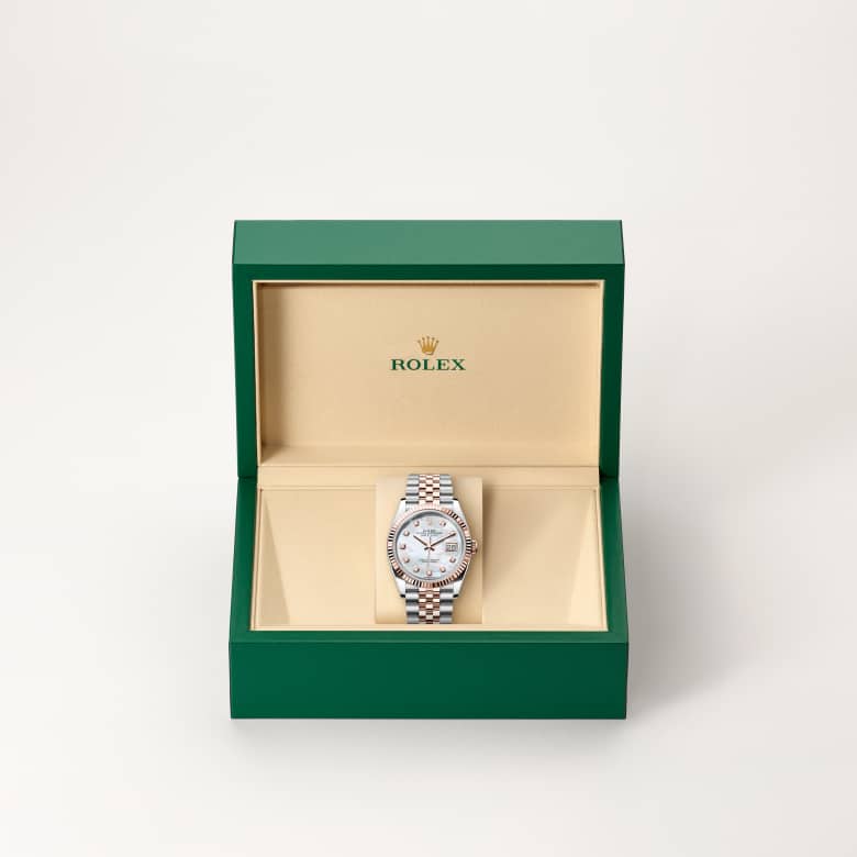 Rolex Datejust 36 in Everose Rolesor - combination of Oystersteel and Everose gold M126231-0021* - Michaud