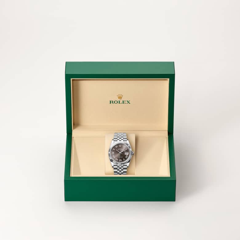 Rolex Datejust 36 in White Rolesor - combination of Oystersteel and white gold M126234-0071* - Michaud