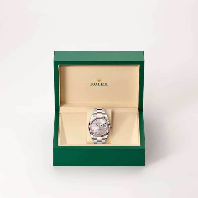 Rolex Datejust 41 in Rolesor Everose – combinaison d’acier Oystersteel et d’or Everose M126331-0007* - Michaud