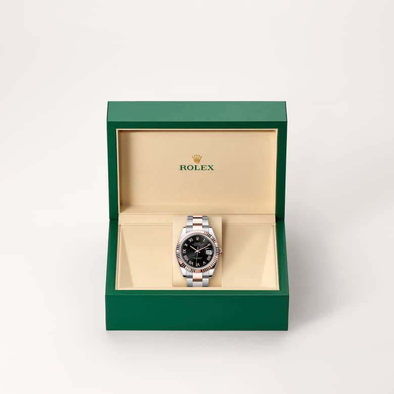 Rolex Datejust 41 in Everose Rolesor - combination of Oystersteel and Everose gold M126331-0023* - Michaud