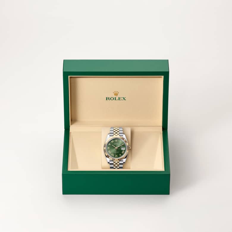 Rolex Datejust 41 in Rolesor jaune – combinaison d’acier Oystersteel et d’or jaune M126333-0024* - Michaud
