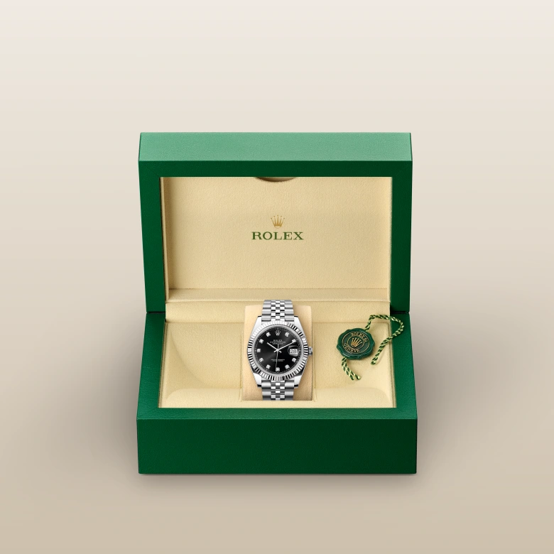 rolex Datejust 41 in Rolesor gris – combinaison d’acier Oystersteel et d’or gris M126334-0012* - Michaud
