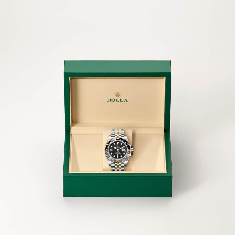 Rolex GMT-Master II in Rolesor jaune – combinaison d’acier Oystersteel et d’or jaune M126713GRNR-0001* - Michaud