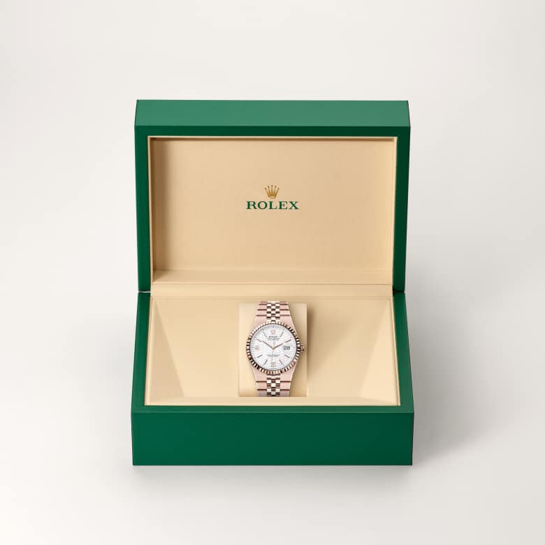 Rolex Land-Dweller 36 in 18 ct Everose gold M127235-0001* - Michaud