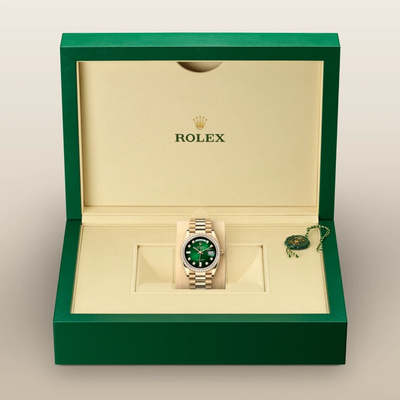 rolex Day-Date 36 in Or jaune 18 ct M128348RBR-0035* - Michaud