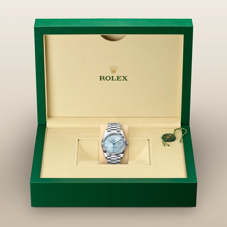 rolex Day-Date 40 in Platinum M228236-0012* - Michaud