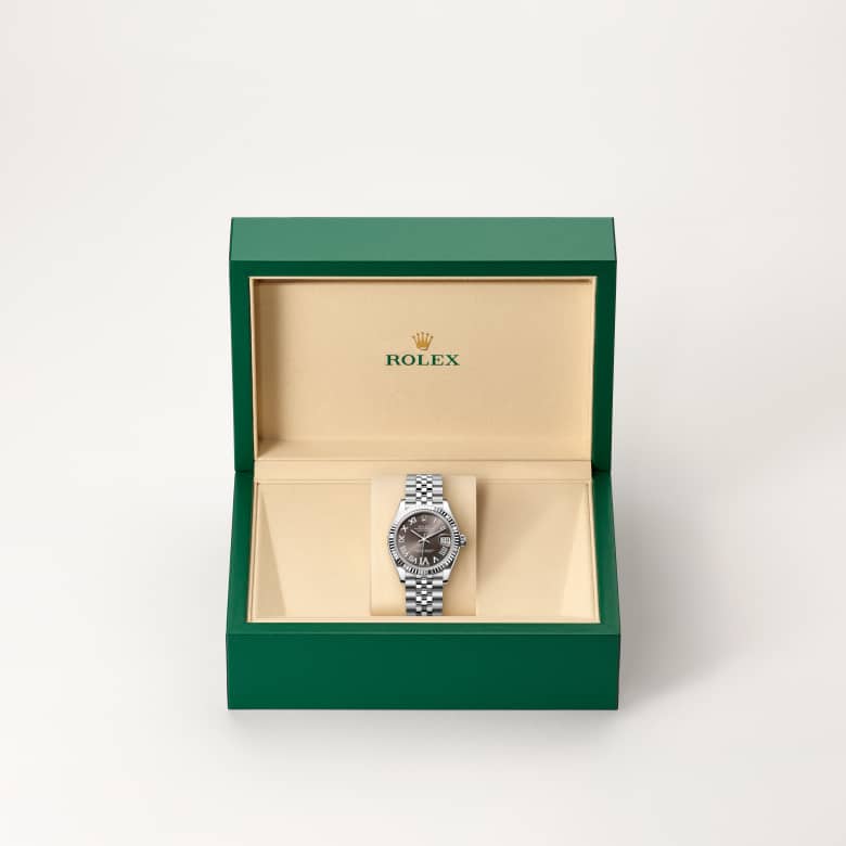 Rolex Datejust 31 in White Rolesor - combination of Oystersteel and white gold M278274-0028* - Michaud
