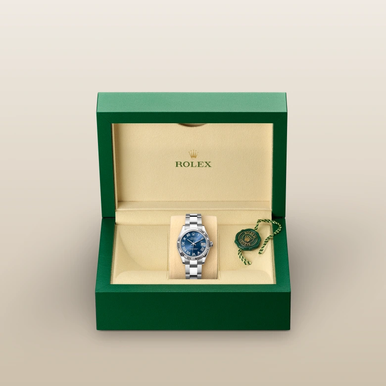 rolex Datejust 31 in Rolesor gris – combinaison d’acier Oystersteel et d’or gris M278274-0033* - Michaud