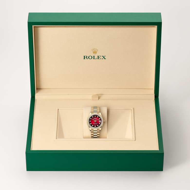 Rolex Datejust 31 in Or jaune 18 ct M278288RBR-0041* - Michaud