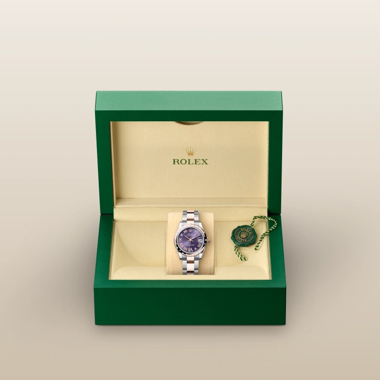 rolex Datejust 31 in Everose Rolesor - combination of Oystersteel and Everose gold M278341RBR-0019* - Michaud