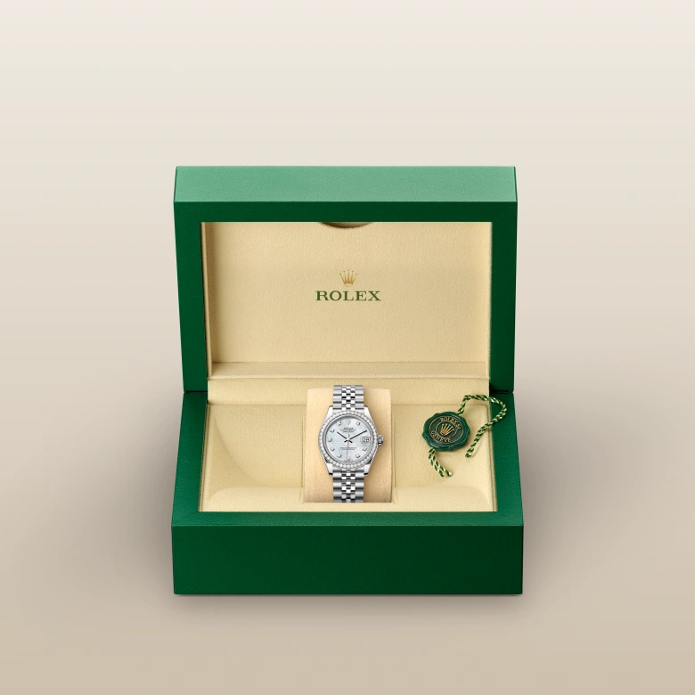 rolex Datejust 31 in Rolesor gris – combinaison d’acier Oystersteel et d’or gris M278384RBR-0008* - Michaud