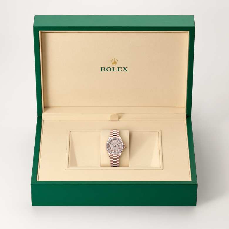 Rolex Lady-Datejust in 18 ct Everose gold M279135RBR-0021* - Michaud