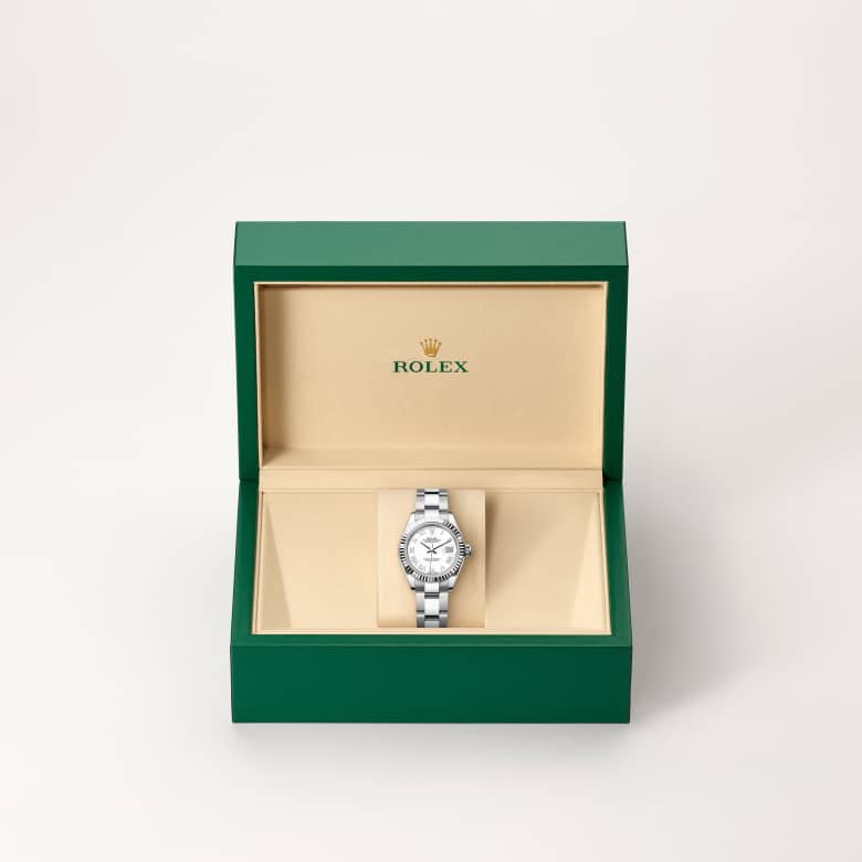 Rolex Lady-Datejust in White Rolesor - combination of Oystersteel and white gold M279174-0020* - Michaud
