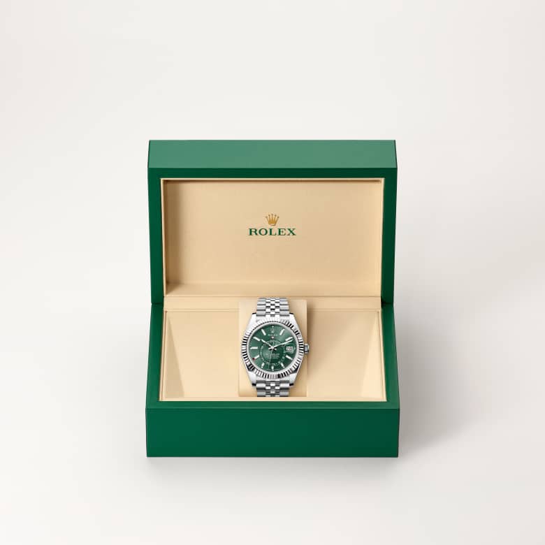Rolex Sky-Dweller in Rolesor gris – combinaison d’acier Oystersteel et d’or gris M336934-0002* - Michaud