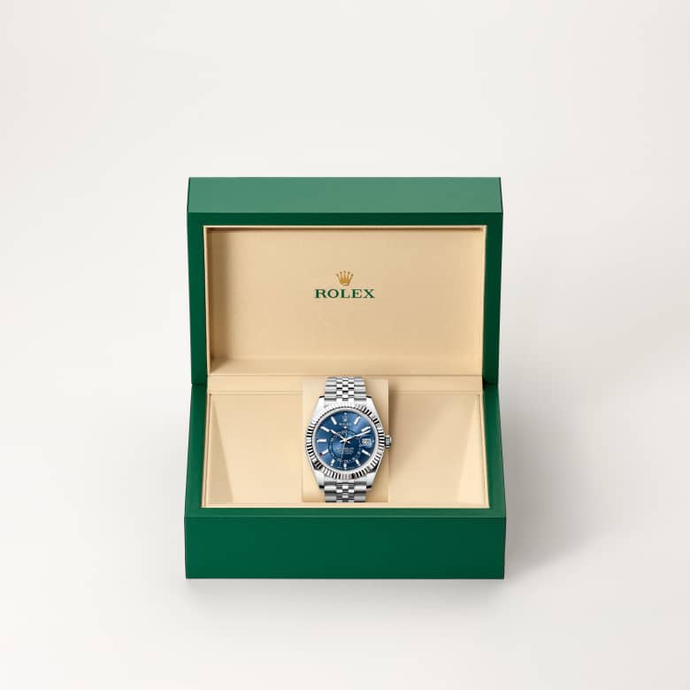 Rolex Sky-Dweller in Rolesor gris – combinaison d’acier Oystersteel et d’or gris M336934-0006* - Michaud