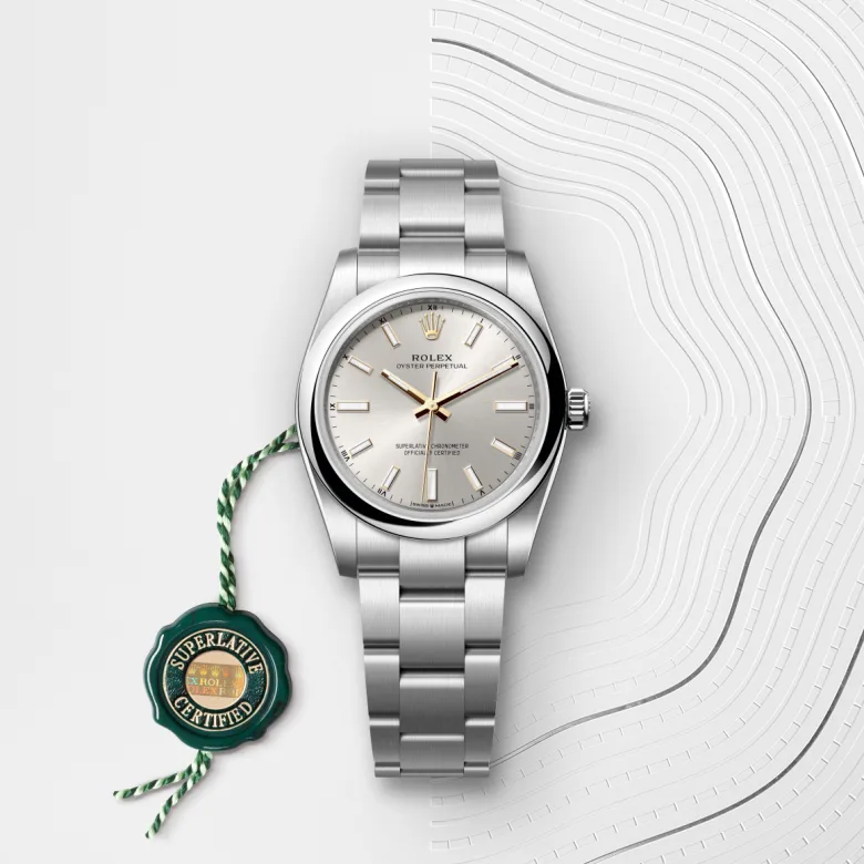 rolex Oyster Perpetual 34 in Acier Oystersteel M124200-0001* - Michaud