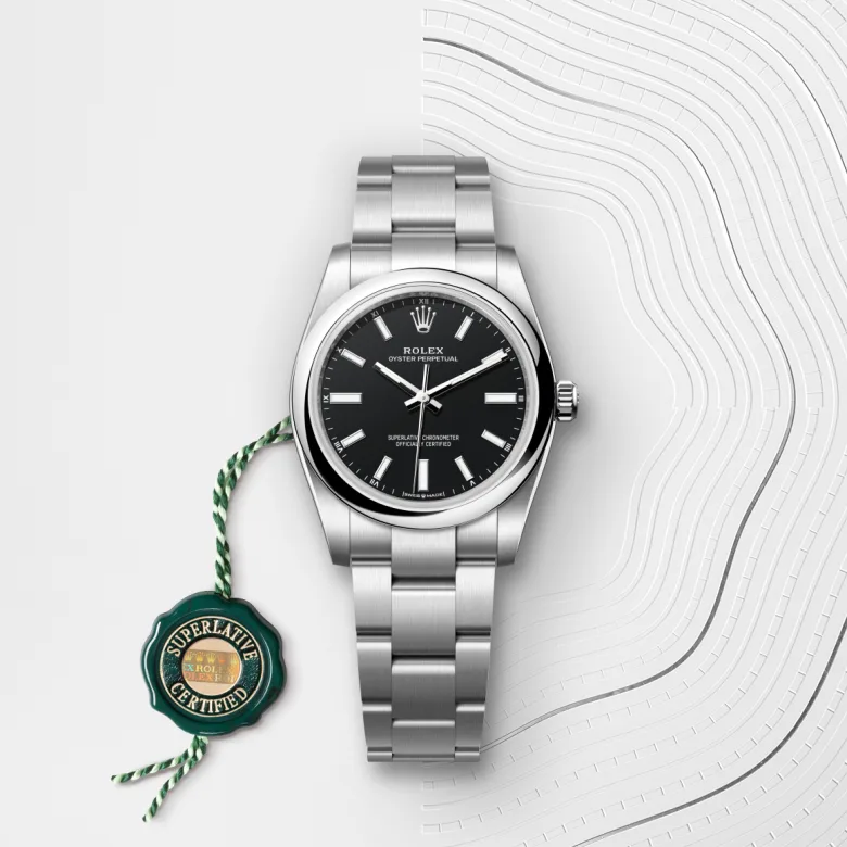 rolex Oyster Perpetual 34 in Acier Oystersteel M124200-0010* - Michaud