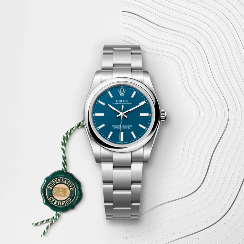 rolex Oyster Perpetual 34 in Oystersteel M124200-0011* - Michaud