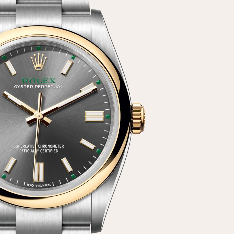 Rolex Oyster Perpetual 36 in Yellow Rolesor - combination of Oystersteel and yellow gold M126003-0001* - Michaud