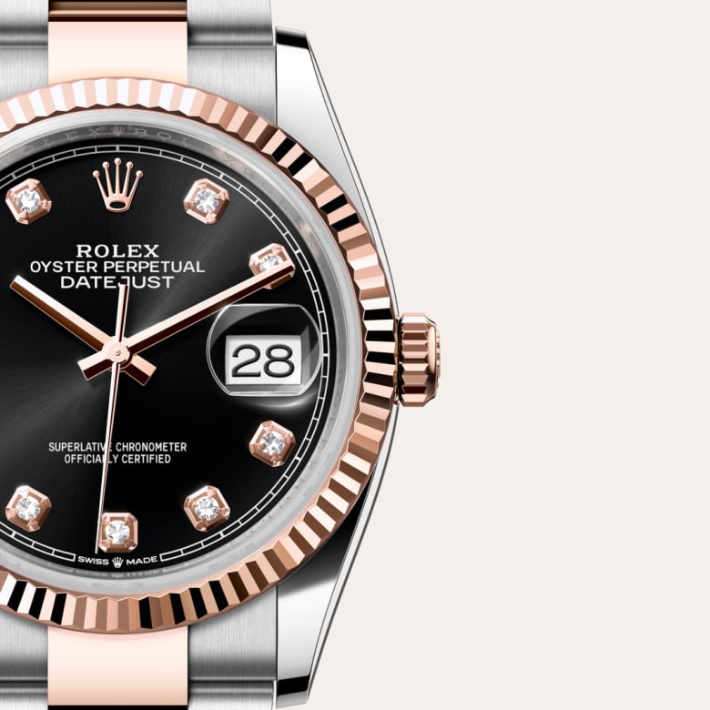 Rolex Datejust 36 in Rolesor Everose – combinaison d’acier Oystersteel et d’or Everose M126231-0020* - Michaud